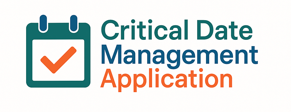 Critical Date Management Logo